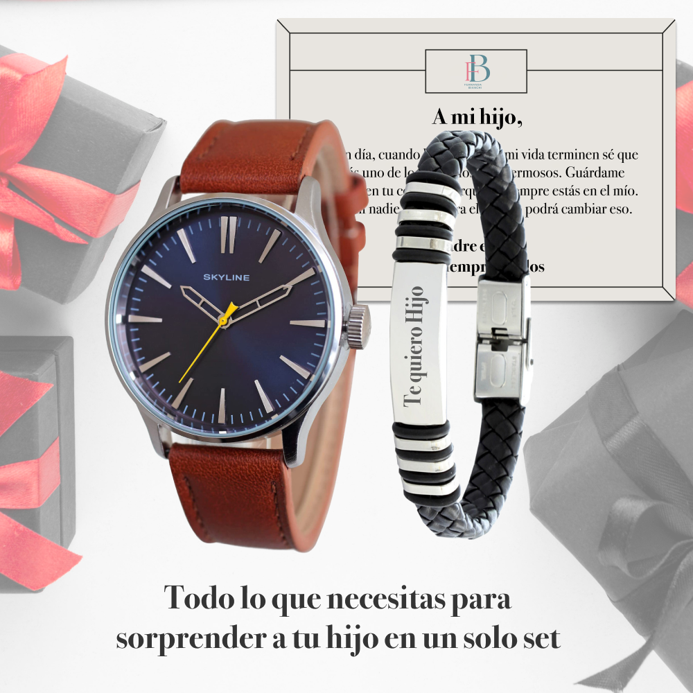 Set de Regalo Emotivo para Hijo – ¡Un Recuerdo Inolvidable!