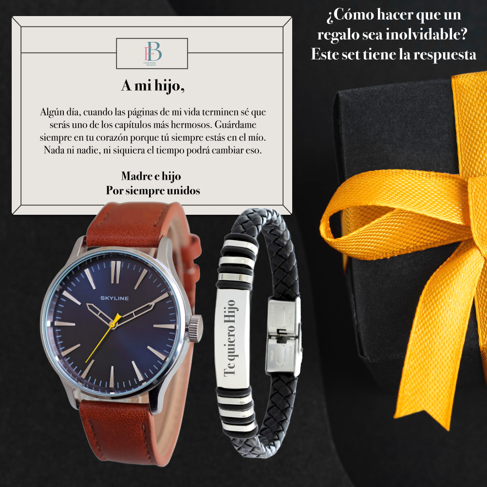 Set de Regalo Emotivo para Hijo – ¡Un Recuerdo Inolvidable!